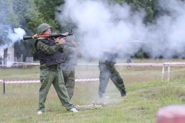 Стрельба из разных видов оружия